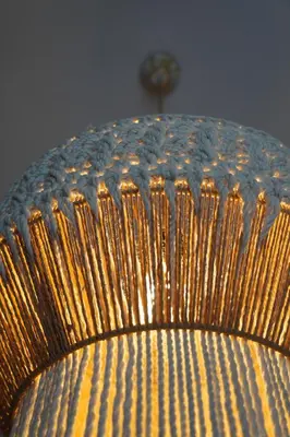 a close up of the top of a lampodox at L A Boutique Suites with Private Hot Tub in Kalathas