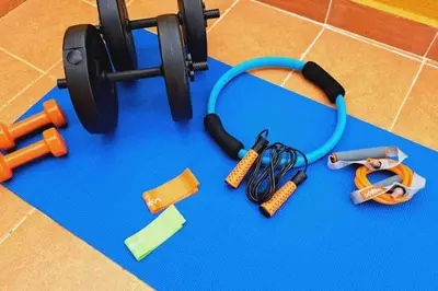 a table with a headphone and various items on it at Beautiful house in the old town of Chania- 4 rooms in Chania Town