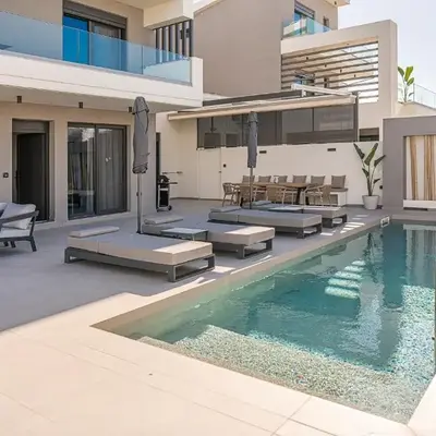 Mossa Concept Villas - heated pool- 200 m from the beach