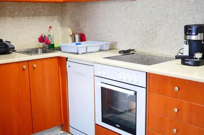 Gallery image of Elias 1-Bedroom Apartment on the beach with pool in Chania Town