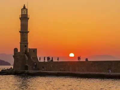 Gallery image of UPLEVEL Apartment, city & sea view next to Old Port in Chania Town