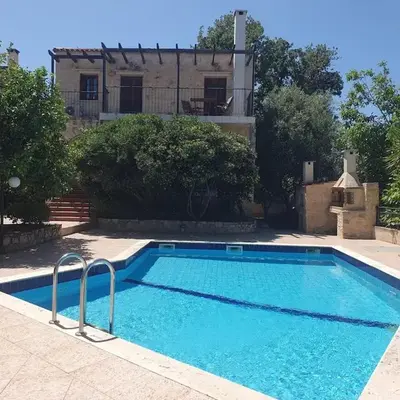 Villa Eudokia Terrace Views Pool