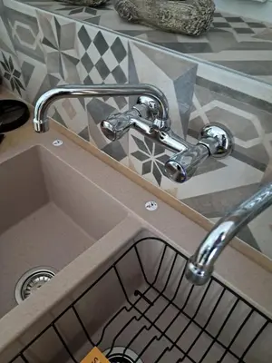 a sink with a faucet in a bathroom at loupagio di mare in Plátanos