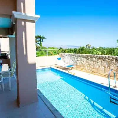 Pyrgos Spring pool apartment