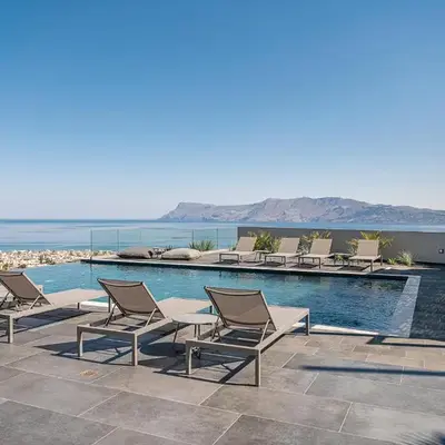 Villa Thealon I New luxury villa with sea view and private infinity pool