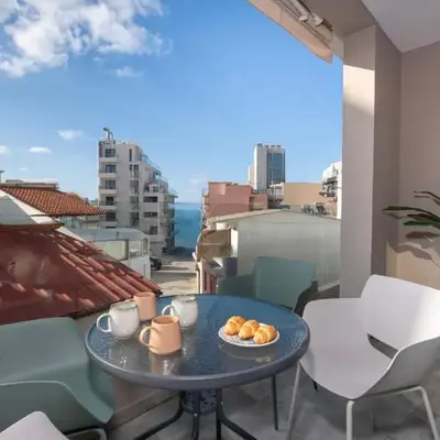 KHORA Apartment- 40m to Sandy Beach