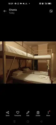 a picture of a bunk bed in a room at Constantinos Budget Beds in Chania Town