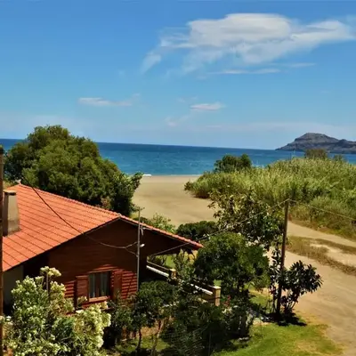 Wooden Beach House