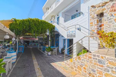 a street in the town of antiparos antiparos antiparos island at Veranta Luxury Suite in Khóra Sfakíon