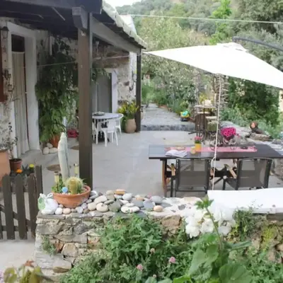 Olga's traditional stone house