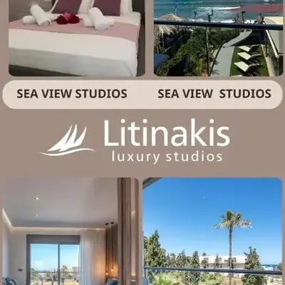 Litinakis Studios Sea View & Litinakis Studios Garden View 700 meters away