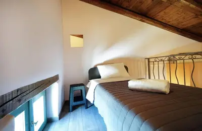 a bedroom with a bed in a room at Character House in the Heart of Chania Old town in Chania Town