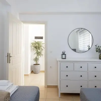 Adelphes Beachfront Apartment with direct connection to the beach