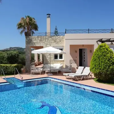 Villa Harriet Maria with pool and ocean view Kolimbari
