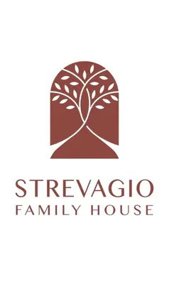 a logo for a family house at Strevagio family house in Kissamos