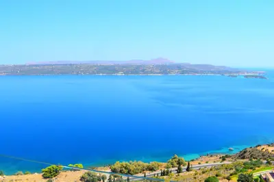 a view of a large body of water at Panorama Sea View Apartment in Beritianá