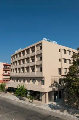 an external view of the sixth floor of a hotel at Kriti Hotel in Chania Town