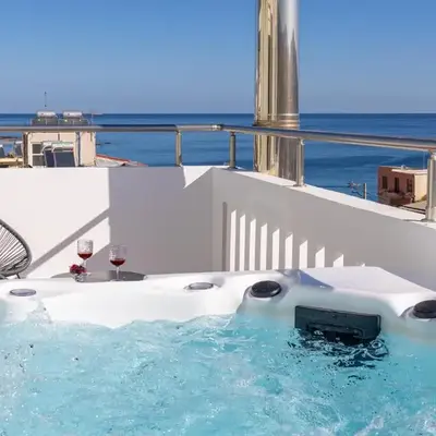 -Superior Maisonette Jacuzzi & Private Parking - Koum Kapi Mare Seaside